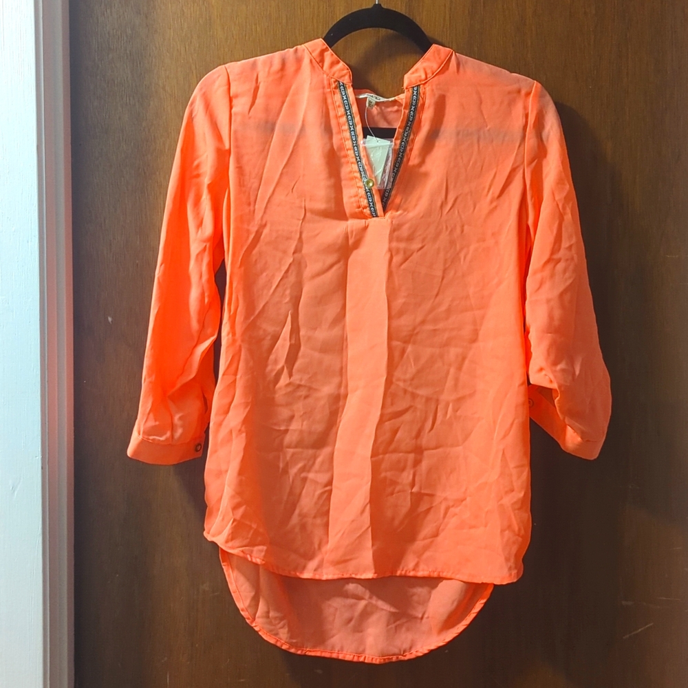 New Neon Color Blouse - Size M